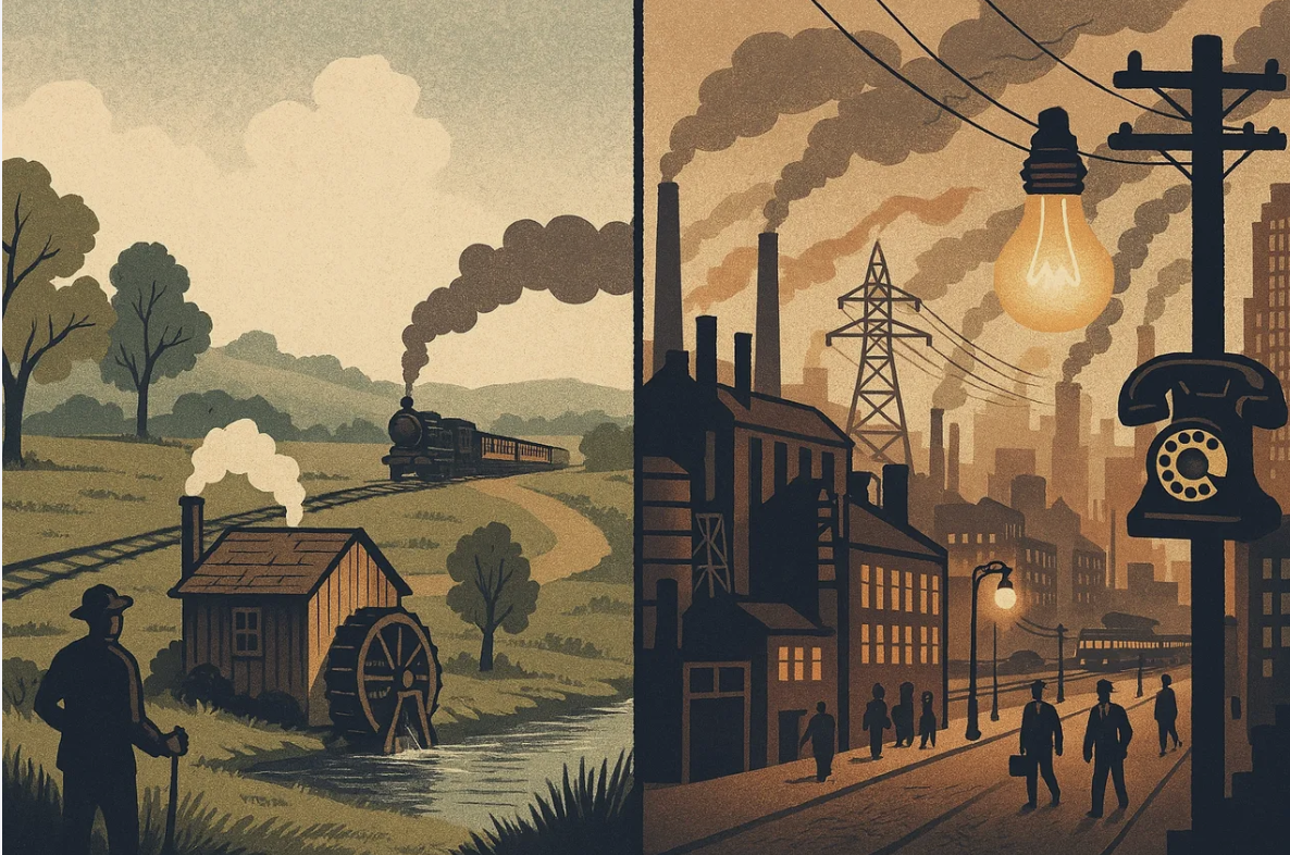 Third Technology Wave, 1870-1920: Steel, Electricity, & Telephone