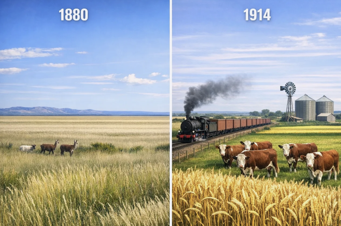 Reducing Risk, Enabling Scale: Argentina’s Export Boom 1880-1914